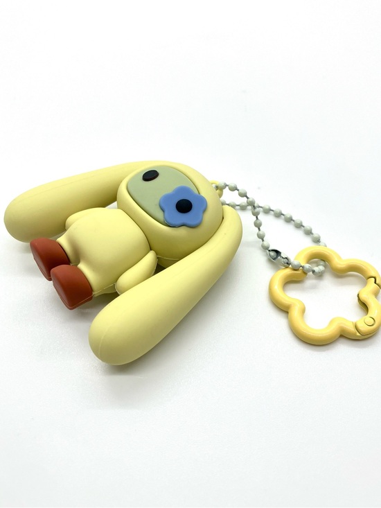 CJ Hendry Accessories - CJ Hendry Juju Silicone Keychain from Juju World, Singapore - Yellow